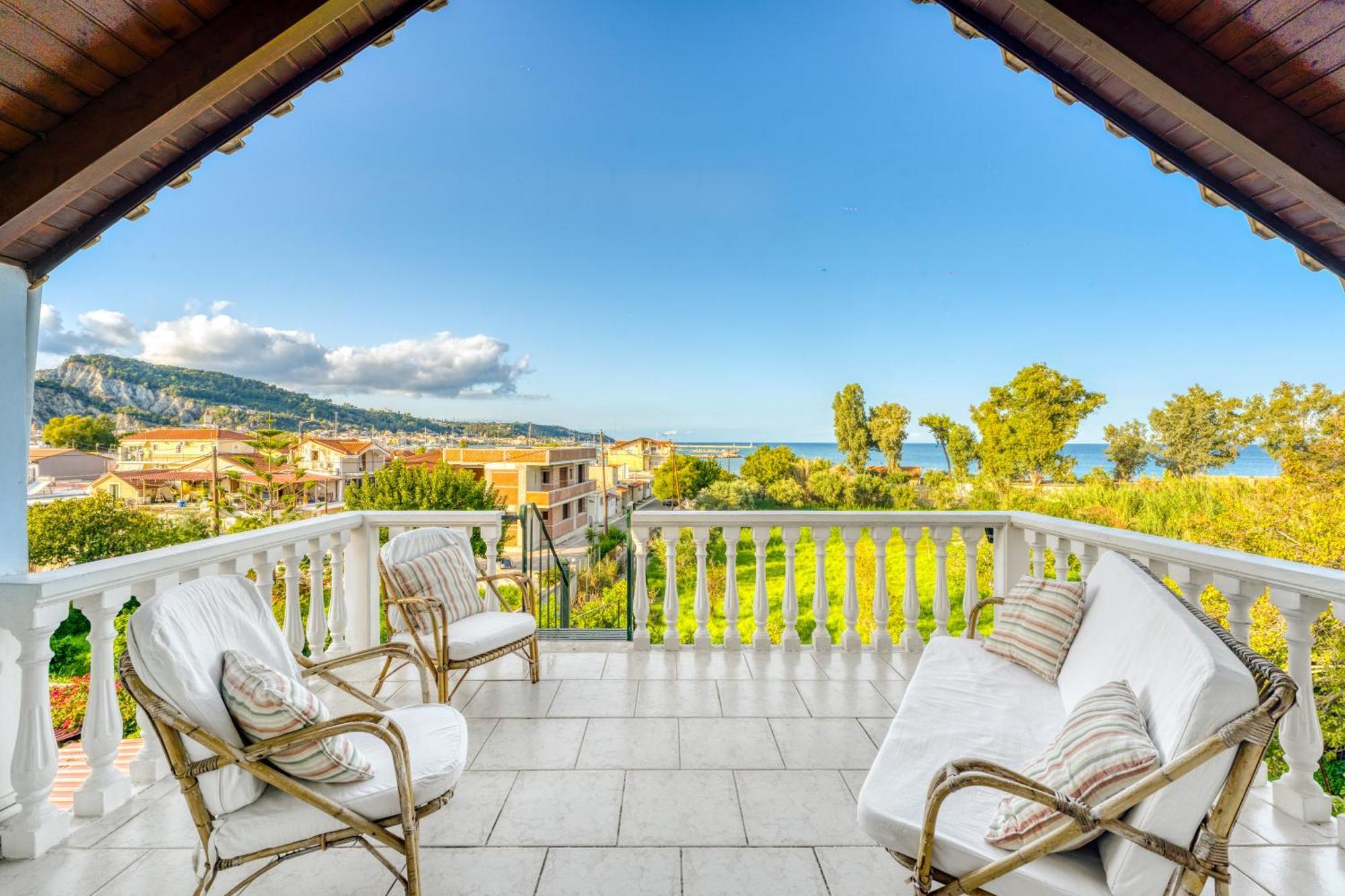 Rosa Seaview Loft Lägenhet Zakynthos stad Exteriör bild